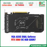  VGA ASUS DUAL GeForce RTX 5060 OC 8GB GDDR7 (DUAL-RTX5060-O8G) 