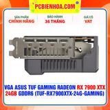  VGA ASUS TUF Gaming Radeon RX 7900 XTX 24GB GDDR6 (TUF-RX7900XTX-24G-GAMING) 