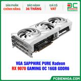  VGA SAPPHIRE PURE Radeon RX 9070 GAMING OC 16GB GDDR6 (11349-02-20G) 