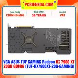  VGA ASUS TUF Gaming Radeon RX 7900 XT 20GB GDDR6 (TUF-RX7900XT-20G-GAMING) 