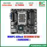  MINIPC ASRock DESKMINI B760 ( BAREBONE ) 