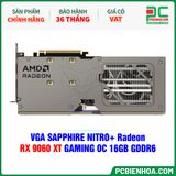  VGA SAPPHIRE NITRO+ Radeon RX 9060 XT GAMING OC 16GB GDDR6 (11350-01-20G) 
