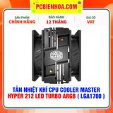  TẢN NHIỆT KHÍ CPU COOLER MASTER HYPER 212 LED TURBO ARGB ( HỖ TRỢ SOCKET LGA1700 ) 