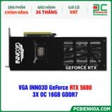  VGA INNO3D GeForce RTX 5080 3X OC 16GB GDDR7 