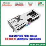  VGA SAPPHIRE PURE Radeon RX 9070 XT GAMING OC 16GB GDDR6 (11348-02-20G) 