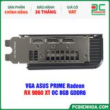  VGA ASUS PRIME Radeon RX 9060 XT OC 8GB GDDR6 ( PRIME-RX9060XT-O8G ) 