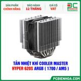  TẢN NHIỆT KHÍ COOLER MASTER HYPER 620S ARGB ( HỖ TRỢ SOCKET LGA1700 / AM5 ) 