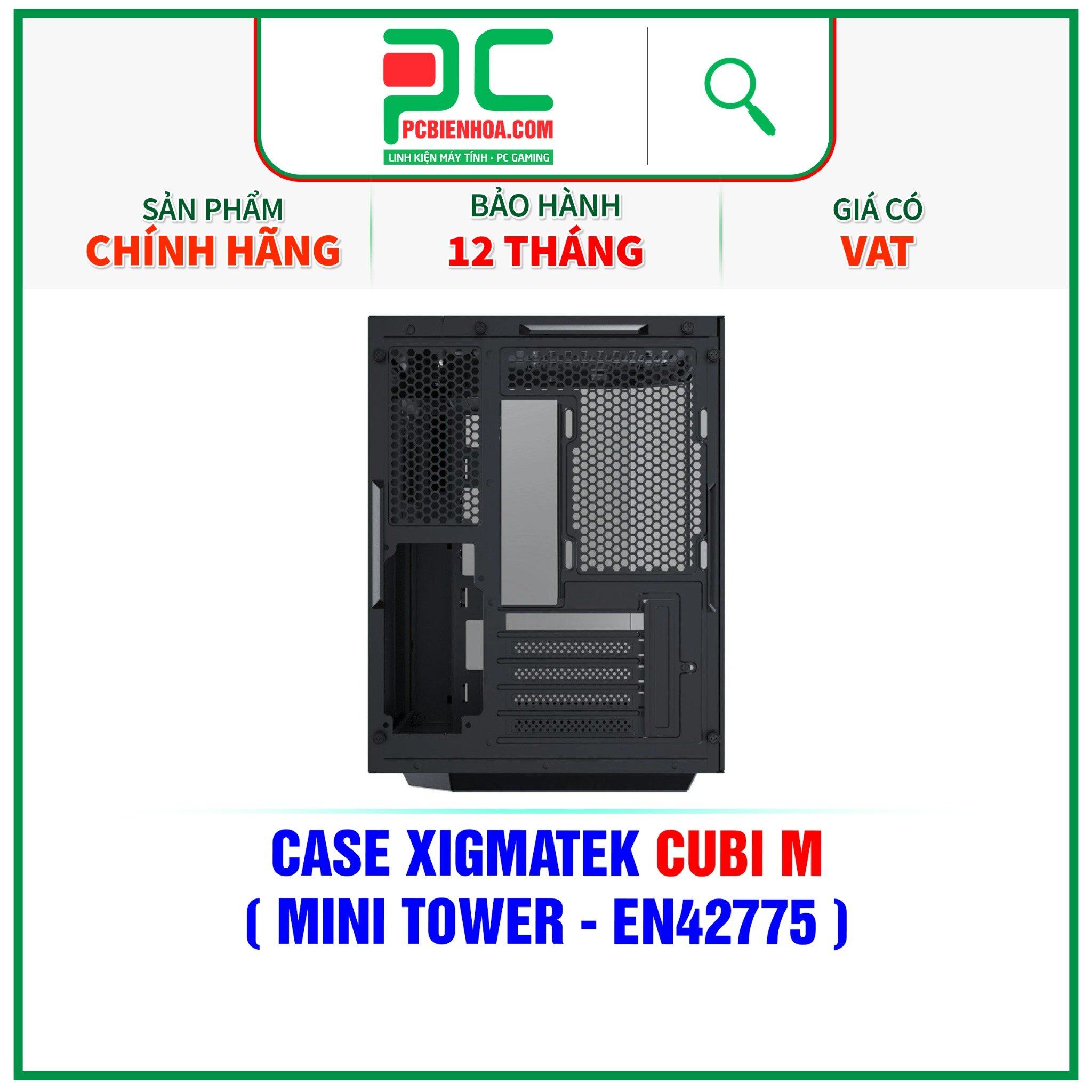  CASE XIGMATEK CUBI M ( MINI TOWER - EN42775 ) 