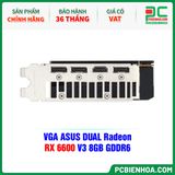  VGA ASUS DUAL Radeon RX 6600 V3 8GB GDDR6 ( DUAL-RX6600-8G-V3 ) 