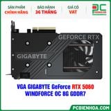  VGA GIGABYTE GeForce RTX 5060 WINDFORCE OC 8G GDDR7 (GV-N5060WF2OC-8GD) 