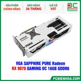  VGA SAPPHIRE PURE Radeon RX 9070 GAMING OC 16GB GDDR6 (11349-02-20G) 