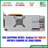  VGA SAPPHIRE NITRO+ Radeon RX 7900 XT VAPOR-X GAMING OC 20GB GDDR6 (11323-01-40G) 