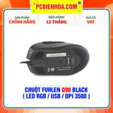  CHUỘT FUHLEN G90 BLACK ( LED RGB / USB / DPI 3500 ) 