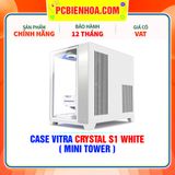  CASE VITRA CRYSTAL S1 WHITE ( MINI TOWER ) 