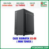  CASE XIGMATEK XS-09 - CHƯA KÈM FAN ( MINI TOWER - EN46308 ) 