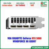  VGA GIGABYTE GeForce RTX 5060 WINDFORCE 8G GDDR7 (GV- N5060WF2-8GD) 