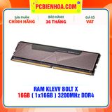  RAM KLEVV BOLT X 16GB (1x16GB) 3200MHz DDR4 