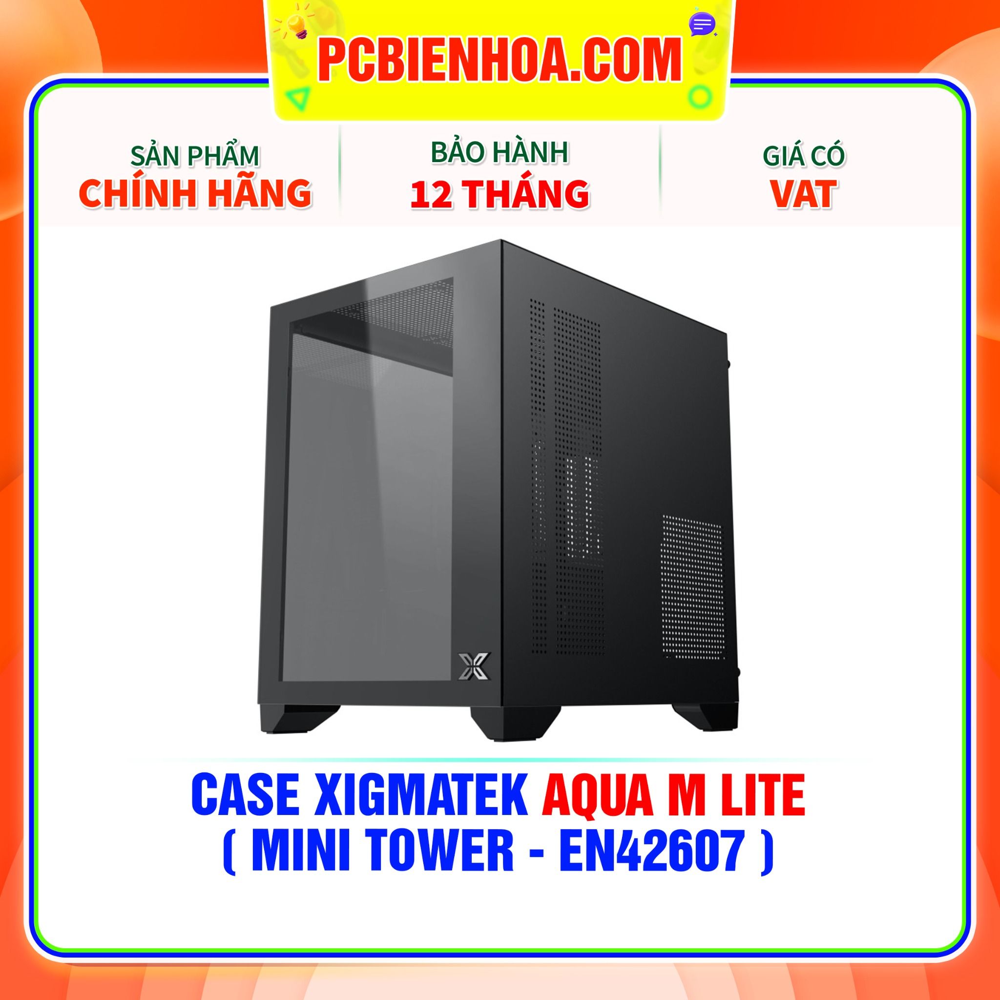  CASE XIGMATEK AQUA M LITE - ( MINI TOWER - EN42607 ) 