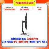  MÀN HÌNH AOC 27G2SP/74 27in FullHD IPS 165Hz 1ms ( HDMI / DP / VGA ) 