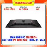  MÀN HÌNH AOC 27G2SP/74 27in FullHD IPS 165Hz 1ms ( HDMI / DP / VGA ) 