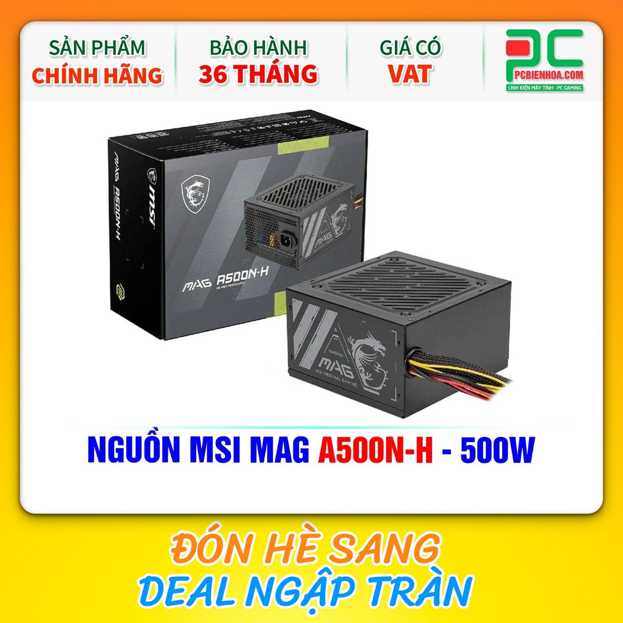  NGUỒN MSI MAG A500N-H - 500W 