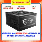  NGUỒN MSI MAG A750GL PCIE5 - 750W ATX 3.0 ( 80 PLUS GOLD / FULL MODULAR ) 