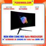  MÀN HÌNH CONG MSI Optix MAG342CQR - 34in ULTRAWIDE 2K (UWQHD) VA 144Hz 1ms ( HDMI / DP ) 