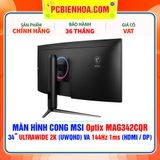  MÀN HÌNH CONG MSI Optix MAG342CQR - 34in ULTRAWIDE 2K (UWQHD) VA 144Hz 1ms ( HDMI / DP ) 