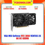  VGA MSI GeForce RTX 3050 VENTUS 2X 6G OC GDDR6 