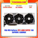  VGA MSI GeForce RTX 4080 SUPER 16G SUPRIM X GDDR6X 