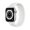 Apple Watch Series 6 40mm (GPS) viền nhôm bạc - Dây cao su chính hãng
