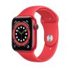 Apple Watch Series 6 40mm (GPS) viền nhôm đỏ - Dây cao su chính hãng