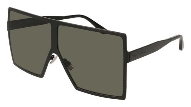  Kính Saint Laurent Gọng Đen Mặt Vuông 