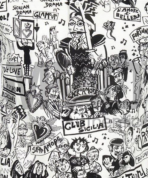  Polo Dolce Trắng Hình Người Đen Fs761 Hwz88 