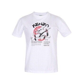  Phông Kenzo Trắng Chuột Karate 2Ts960 