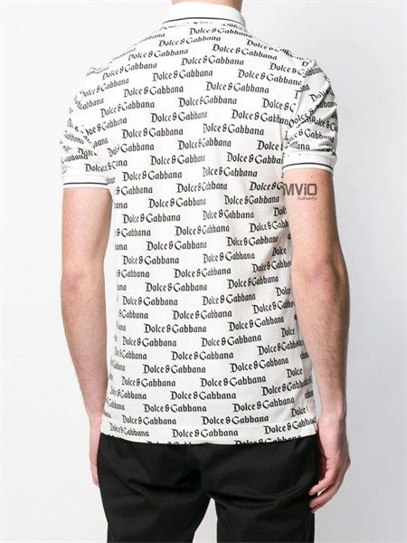  Polo Dolce Trắng Chữ Đen Nhí Fs722 Hwy44 