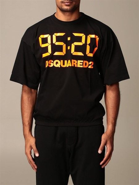  Phông Dsquared2 Đen 95:20 S78Gd0046 