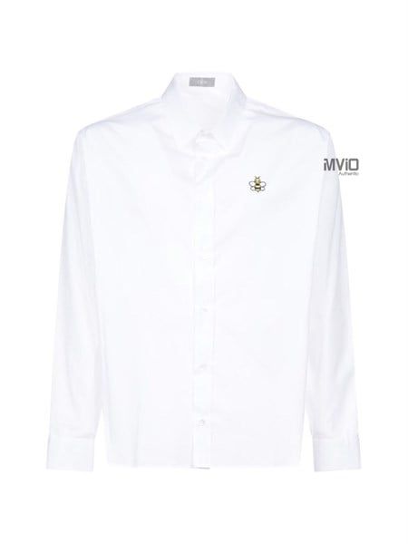  Sơ Mi Dior Trắng Dài Tay Queen Bee 923C561W6080 