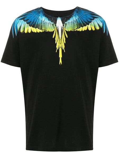 Phông Marcelo Burlon Đen Black Line Cmaa018S20 Jer0011015 