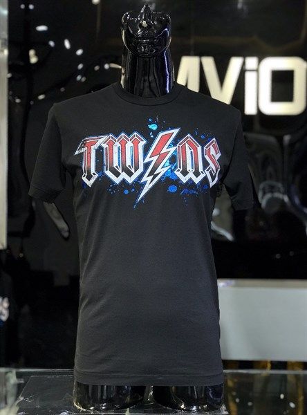  Phông Dsquared2 Đen Chữ Ngực Xanh Đỏ Twins S79Gc0008 