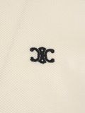  Polo Celine Trắng Thêu Logo Ngực 2X136043F010B 