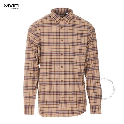  Sơ Mi Burberry Dài Tay Kẻ Cân Multi 8058582 