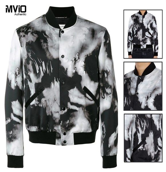  Khoác Saint Laurent Loang Màu Teddy Viscose Flu 505577 Y300S 