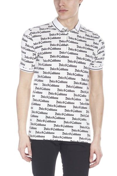  Polo Dolce Trắng Chữ Đen Nhí Fs722 Hwy44 