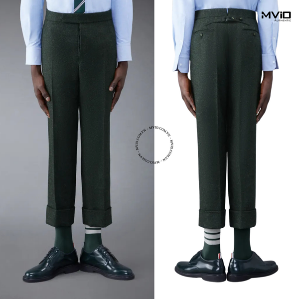  Quần Vải Thom Browne Dạ Green MTC001A03793 350 