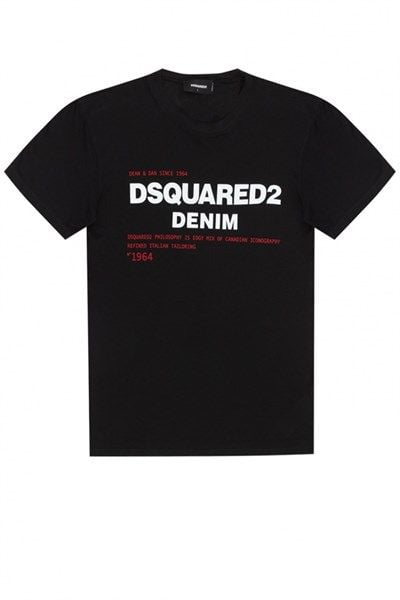 Phông DSQUARED2 Đen Denim S74GD0729 