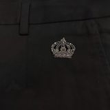  Kaki Dolce Đen Gy6Fez Gec82 Thêu Crown 