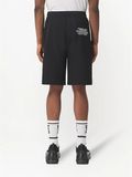  Short Burberry Đen Chữ Túi Sau London 8043279 