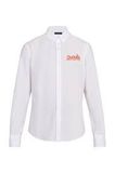  Sơ Mi Louis Vuitton Trắng Logo In Ngực 1A5Dcf Regular Shirt 