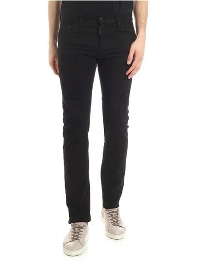  Jean Dsquared2 Black Cool Guy (S71Lb9525) 